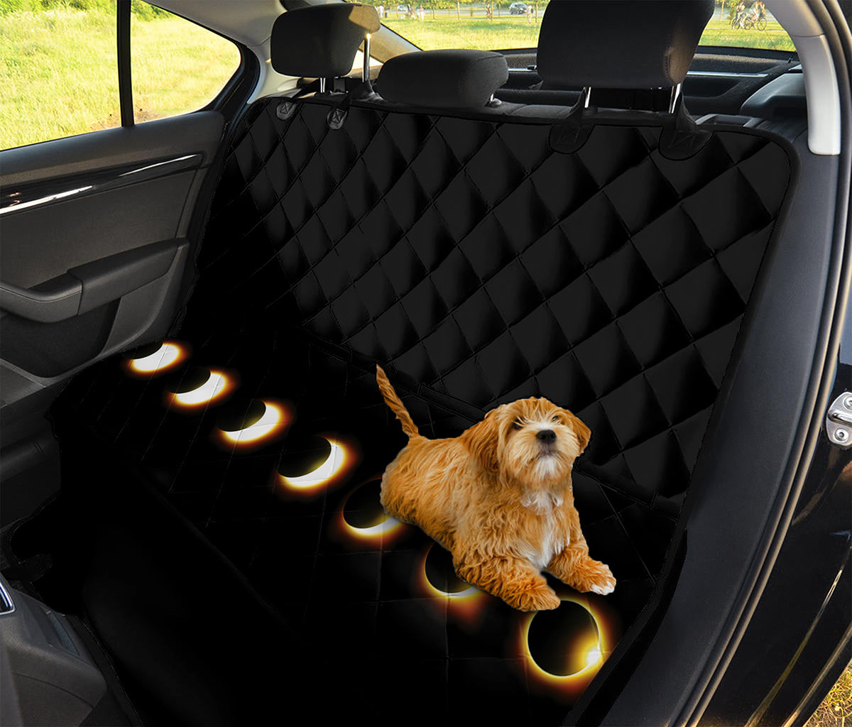 Eclipse Phases Print Pet Car Back Seat Cover