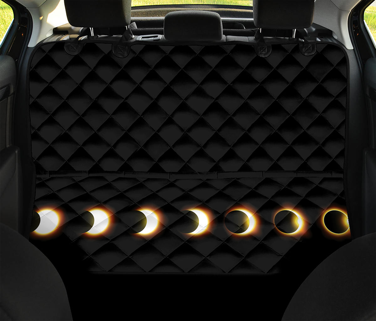 Eclipse Phases Print Pet Car Back Seat Cover