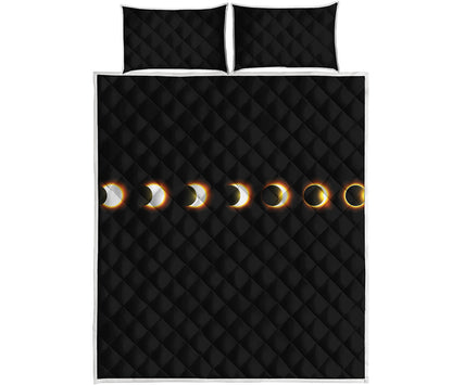 Eclipse Phases Print Quilt Bed Set