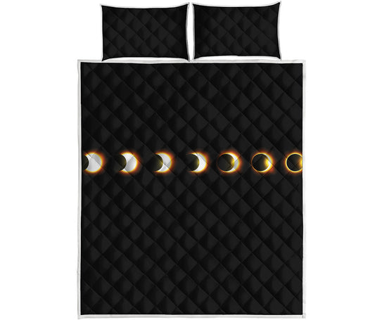 Eclipse Phases Print Quilt Bed Set