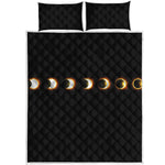 Eclipse Phases Print Quilt Bed Set