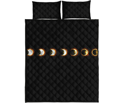Eclipse Phases Print Quilt Bed Set