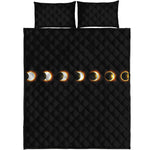 Eclipse Phases Print Quilt Bed Set
