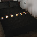 Eclipse Phases Print Quilt Bed Set