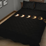 Eclipse Phases Print Quilt Bed Set
