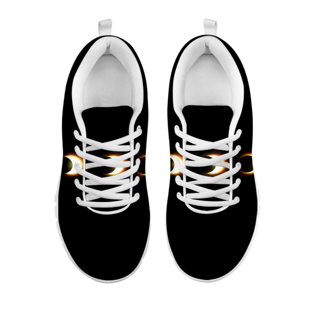 Eclipse Phases Print White Sneakers