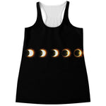 Eclipse Phases Print Women's Racerback Tank Top
