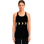 Eclipse Phases Print Women's Racerback Tank Top