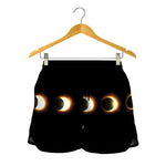 Eclipse Phases Print Women's Shorts