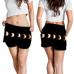 Eclipse Phases Print Women's Shorts