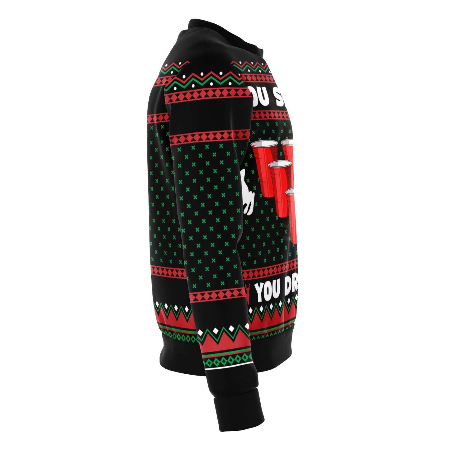 You Sink It You Drink It Ugly Christmas Sweater