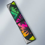 EDM Beach Palm Tree Pattern Print Car Sun Shade GearFrost