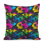 EDM Beach Palm Tree Pattern Print Pillow Cover