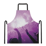 EDM Party In Nightclub Print Apron