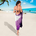 EDM Party In Nightclub Print Beach Sarong Wrap