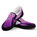 EDM Party In Nightclub Print Black Slip On Sneakers