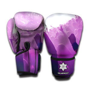 EDM Party In Nightclub Print Boxing Gloves