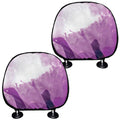 EDM Party In Nightclub Print Car Headrest Covers