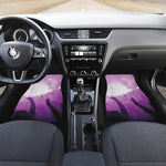 EDM Party In Nightclub Print Front and Back Car Floor Mats