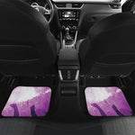 EDM Party In Nightclub Print Front and Back Car Floor Mats