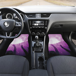 EDM Party In Nightclub Print Front Car Floor Mats