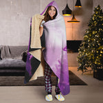 EDM Party In Nightclub Print Hooded Blanket