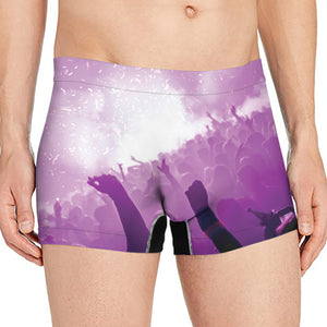 EDM Party In Nightclub Print Men's Boxer Briefs