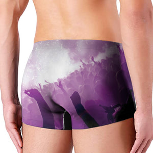 EDM Party In Nightclub Print Men's Boxer Briefs