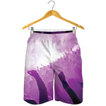 EDM Party In Nightclub Print Men's Shorts