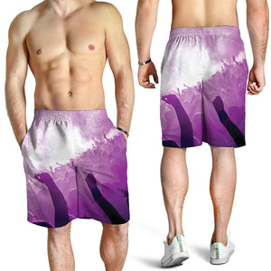 EDM Party In Nightclub Print Men's Shorts