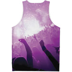 EDM Party In Nightclub Print Men's Tank Top