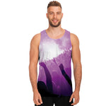 EDM Party In Nightclub Print Men's Tank Top