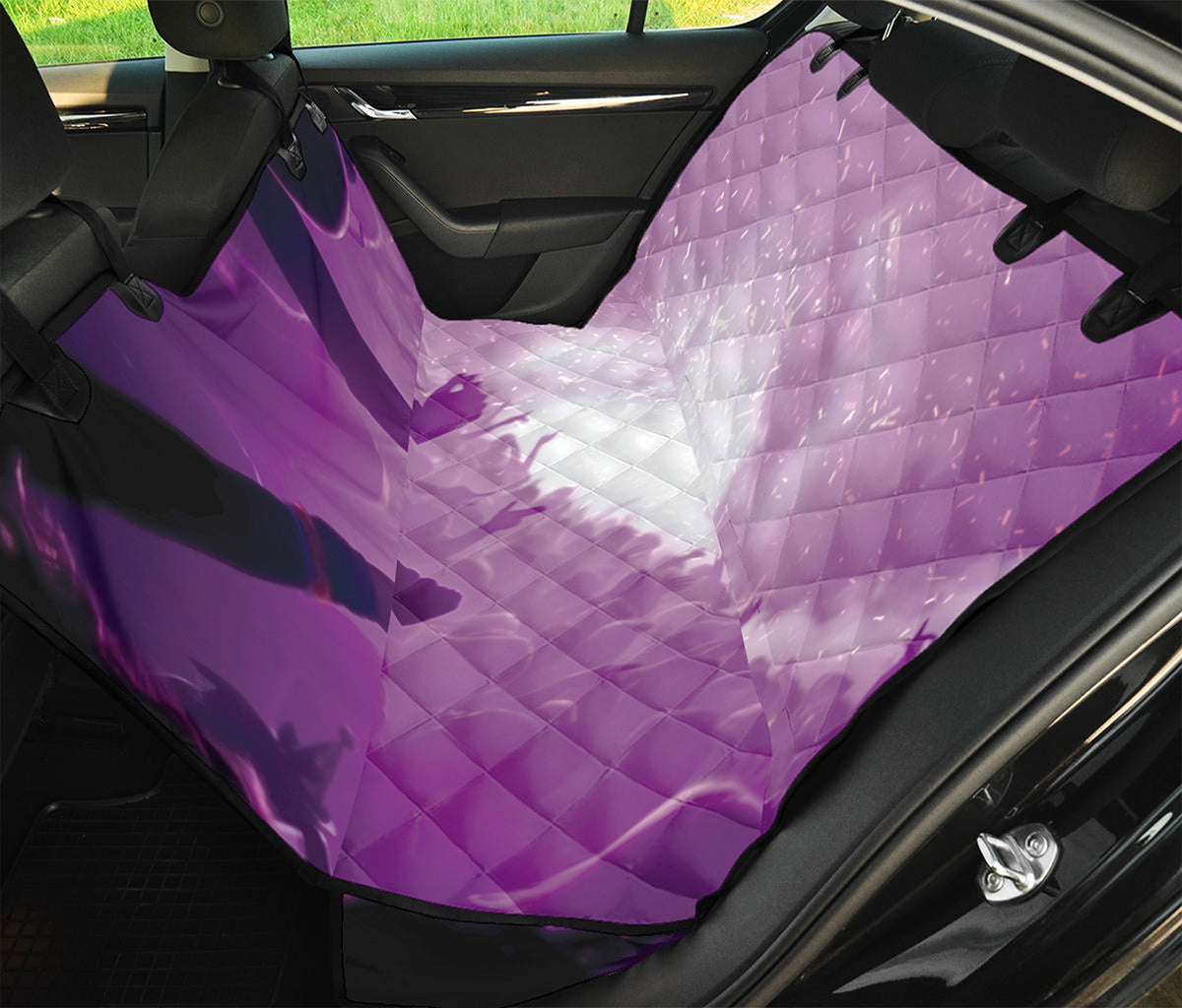 EDM Party In Nightclub Print Pet Car Back Seat Cover