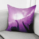 EDM Party In Nightclub Print Pillow Cover