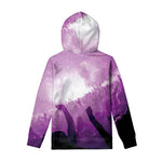 EDM Party In Nightclub Print Pullover Hoodie