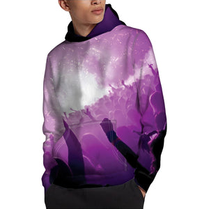 EDM Party In Nightclub Print Pullover Hoodie