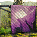 EDM Party In Nightclub Print Quilt