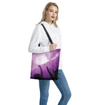 EDM Party In Nightclub Print Tote Bag