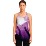 EDM Party In Nightclub Print Women's Racerback Tank Top
