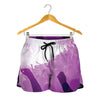 EDM Party In Nightclub Print Women's Shorts