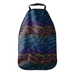 EDM Surfing Wave Pattern Print Car Seat Organizers