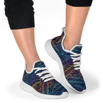 EDM Surfing Wave Pattern Print Mesh Knit Shoes GearFrost