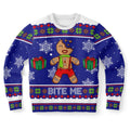 Bite Me Ugly Christmas Sweater
