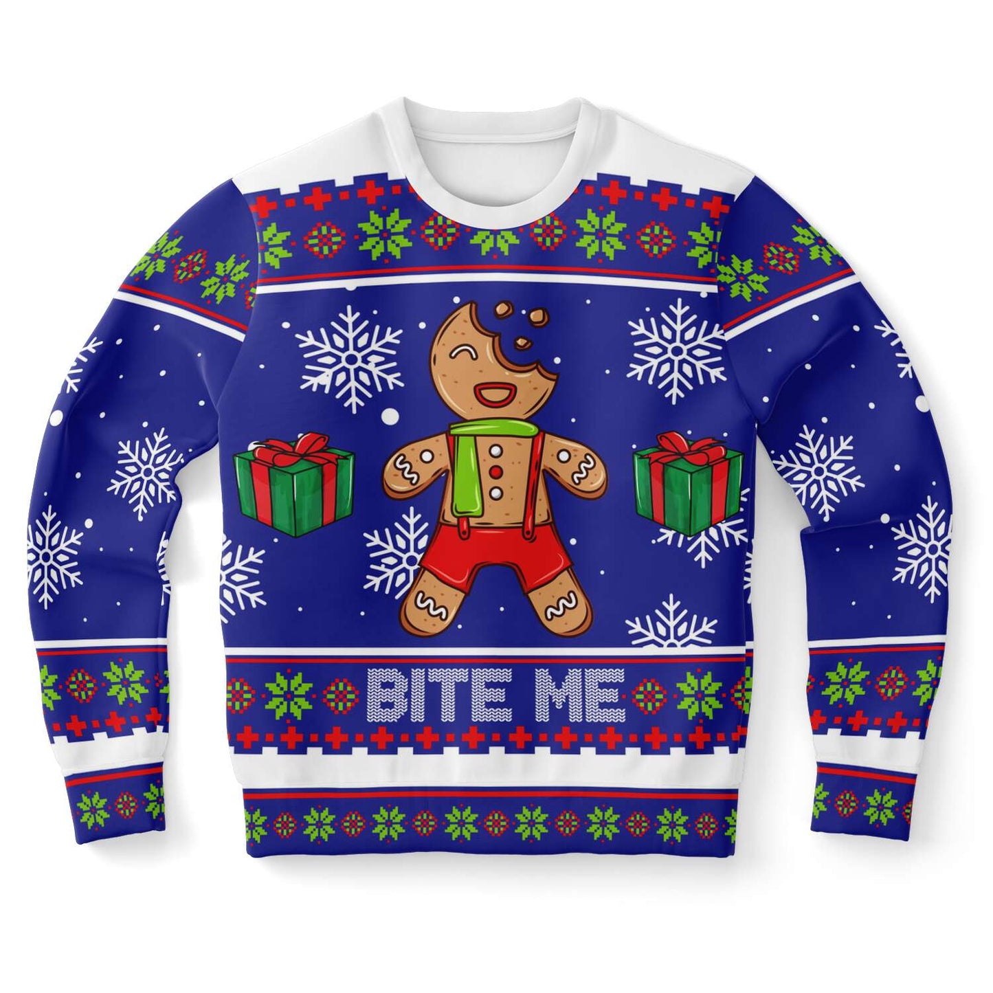 Bite Me Ugly Christmas Sweater