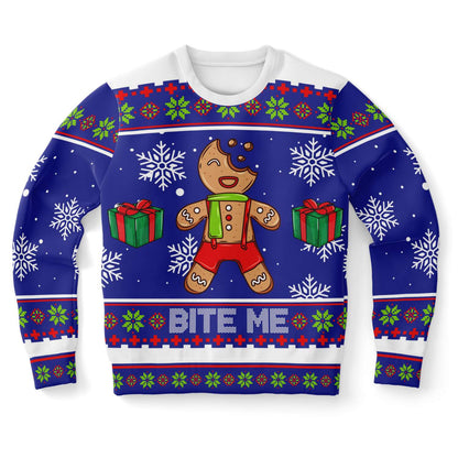 Bite Me Ugly Christmas Sweater