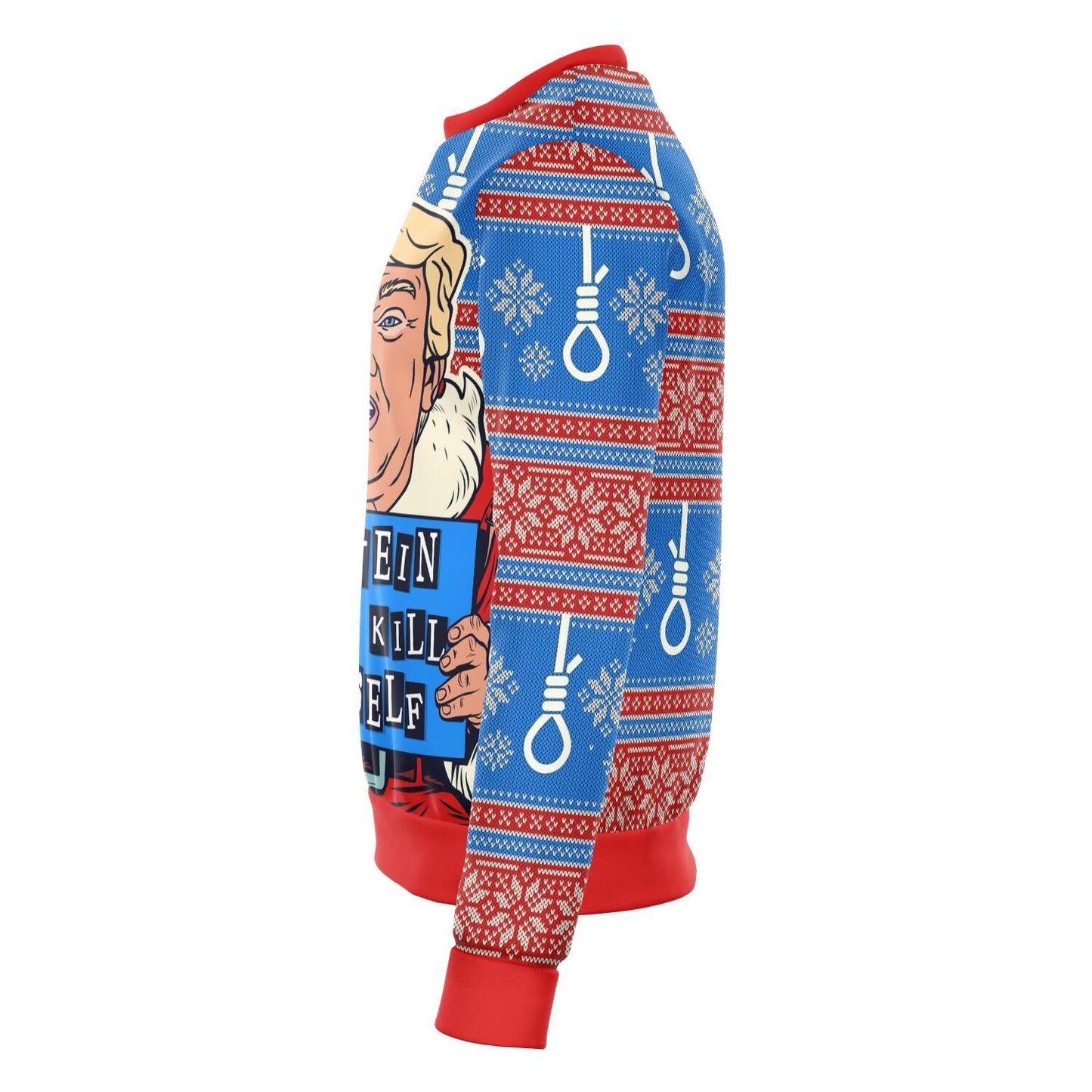 Trump - Epstein Didn't Kill Himself Christmas Crewneck Sweatshirt