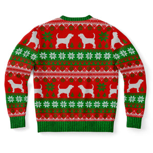 Beagle Bells Beagle All The Way Ugly Christmas Sweater