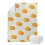 Egg Yolk Pattern Print Blanket