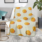 Egg Yolk Pattern Print Blanket