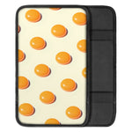 Egg Yolk Pattern Print Car Center Console Cover
